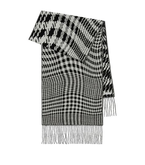 Burberry Wool Blend Scarf Dress 